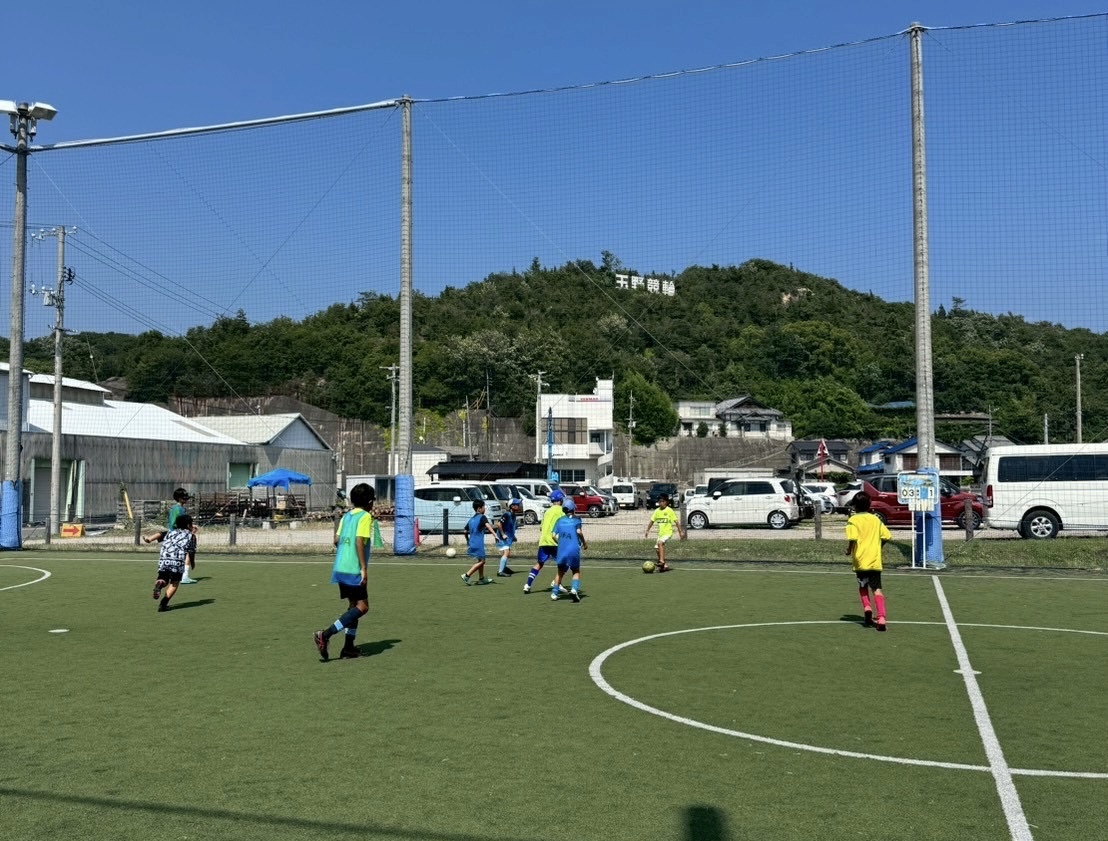 フットサル練習の様子